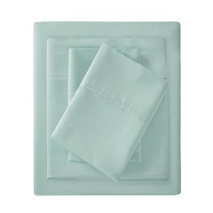Gracie Mills Lynne 250 Thread Count 4-Piece Rayon from Bamboo Sheet Set - 1 of 4