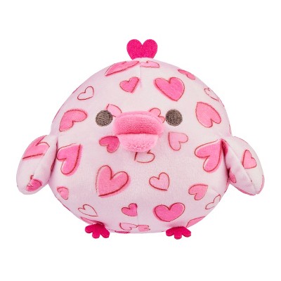Kiiroitori San-X Original Forever Love Series Plush - Pink/Red