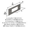 Amerock Medora Backplate for Cabinet Knobs and Pulls - 3 of 4