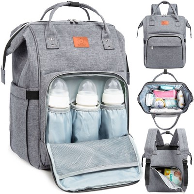 KeaBabies Original Diaper Bag Backpack, Multi Functional, Water-resistant, Large Baby Bags for Girls, Boys