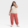 Women's Mid-Rise Barrel Leg Sweatpants - Universal Thread™ - 3 of 3