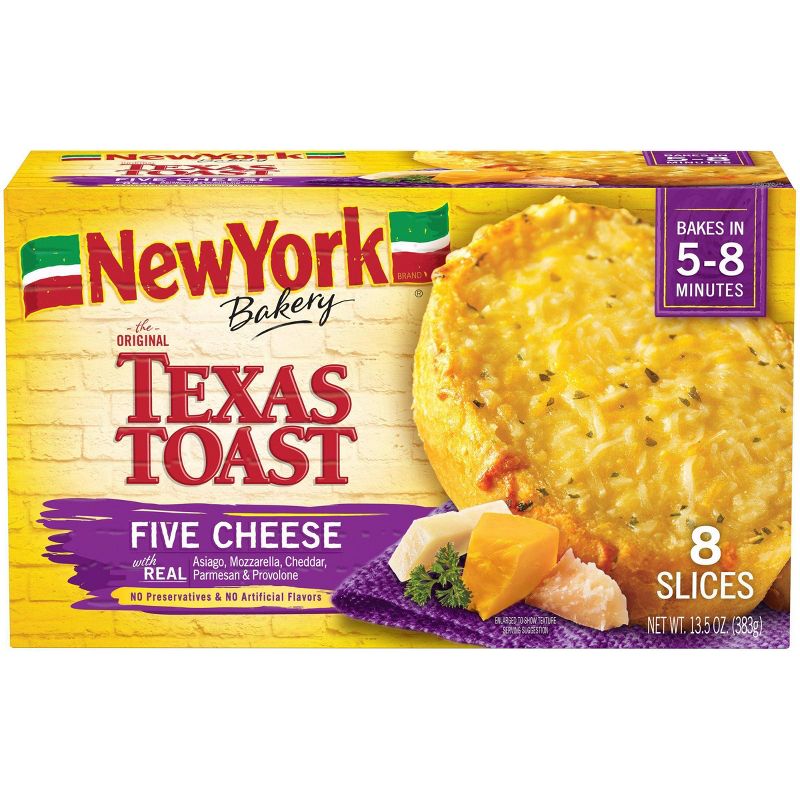 New York Bakery Frozen Five Cheese Texas Toast - 13.5oz, 2 of 4