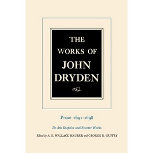 The Works of John Dryden, Volume XX - (Hardcover) - 1 of 1