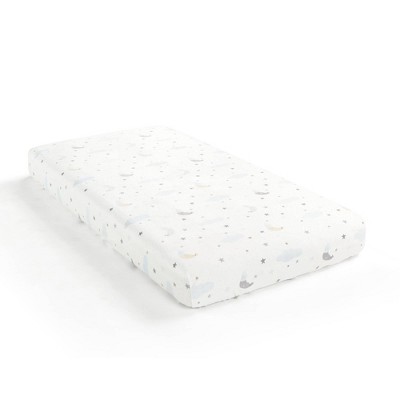 Lush Décor Soft & Plush Fitted Crib Sheet Goodnight