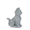 Modern Sitting Dog and Cat Statue (Set of 2) - 2 of 3