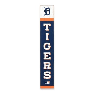 MLB Detroit Tigers Baseball Vertical Wood Sign Panel - 1 of 4