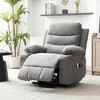 Multifunctional Heated Massage Sofa Recliner, 135° Max Recline with Cup Holder & Storage for Living Room, Bedroom - 3 of 4