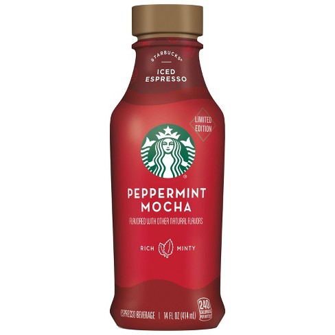 Starbucks Iced Latte Peppermint Mocha - 14 fl oz Bottle - image 1 of 3