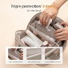 LOVEVOOK Travel Makeup Bag for Women, 2Pcs Set Puffer Waterproof Cosmetic Organizer - 3 of 3
