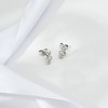Girls' Bright Treble Clef Standard Sterling Silver Earrings - In Season Jewelry - 4 of 4