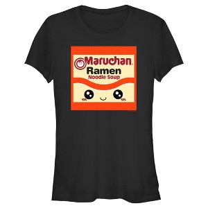 Juniors Womens Maruchan Cartoon Ramen Packet T-Shirt - 1 of 4