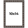 PosterPalooza | Photo Size Deco Black Picture Frame - UV Acrylic, Foam Board Backing, Hanging Hardware - 2 of 4