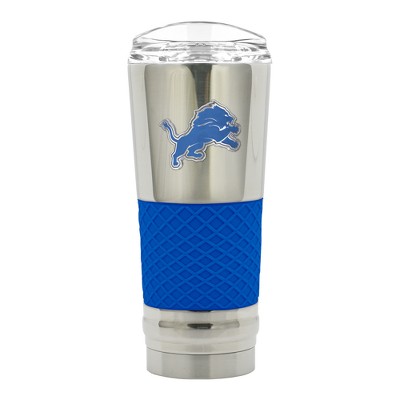 Detroit Lions 16 oz. Matte Finish Stainless Steel Pint - Sports Unlimited