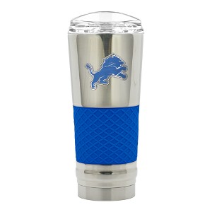NFL Detroit Lions 24oz Draft Tumbler with Chrome Finish - 1 of 2