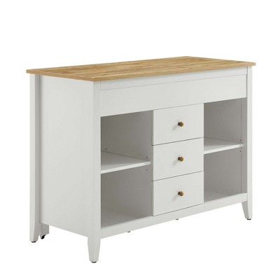 Modway Farmstead Kitchen Island