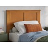 Atlantic Furniture Charlotte Twin XL Solid Wood Low Profile Platform Bed in Light Toffee - 2 of 4