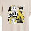 Women's - Disney Princess - Belle Pop Oversized Graphic T-Shirt - image 2 of 4