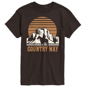 Men's - Instant Message - Country Way Short Sleeve Graphic T-Shirt - 1 of 4