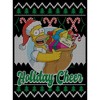 Men's The Simpsons Christmas Homer Holiday Cheer Sweater Print T-Shirt - 2 of 4