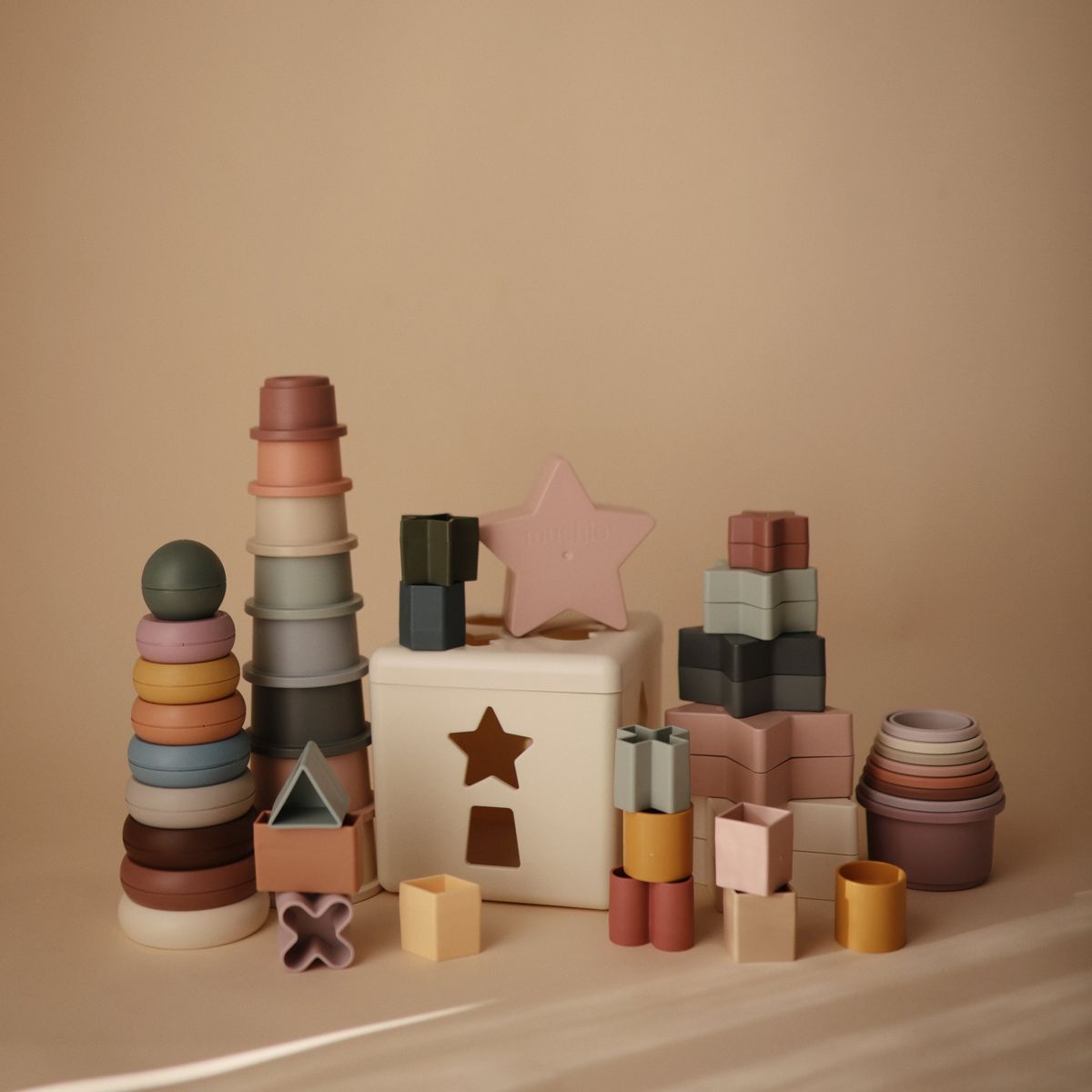 Mushie Nesting Stars Toy - thumbnail 10