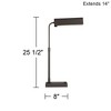 360 Lighting Harris 25 1/2" High Pharmacy Modern Desk Lamp USB Port AC Power Outlet Brown Bronze Finish Metal Single Home Office Living Room Charging - 4 of 4