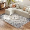 HOMCOM Area Rug, Vintage Machine Washable Rug, Non-Slip Floor Carpet for Living Room, Bedroom, Dining Room, Home Office - 4 of 4