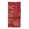 Saro Lifestyle Christmas Napkin, 20" Square, Red (Set of 12) - 2 of 4