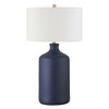Hudson and Canal 29" Tall Ceramic Table Lamp with Fabric Shade - 2 of 4