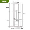 Plant Stand Indoor Outdoor, 4 Tier 5 Potted Metal Flower Shelf, Plant Shelf Corner Display Rack for Patio Garden Balcony Living Room - 3 of 4