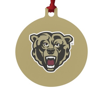 Kutztown Secondary Logo Aluminum Holiday Christmas Tree Ornament