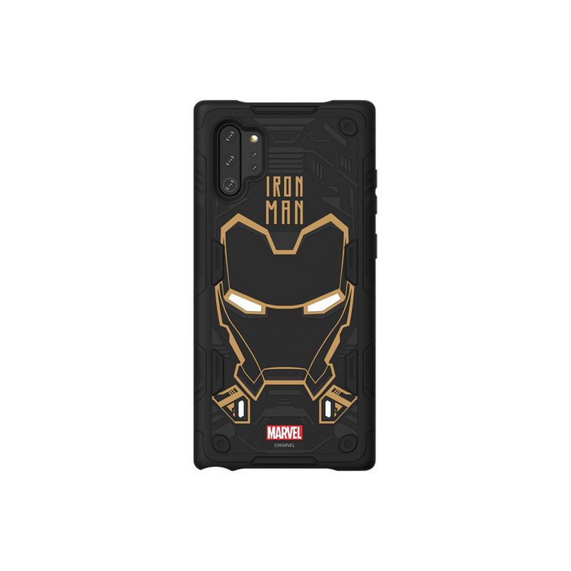 Samsung Galaxy Friends Iron Man Smart Cover for Galaxy Note10 Plus/Note10 Plus 5G - Black/Gold, 2 of 7