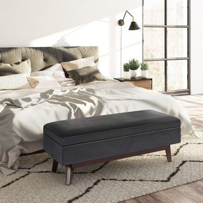 NicBex 48.2" Storage Bench Rectangle Storage Ottoman for Bedroom, Living Room