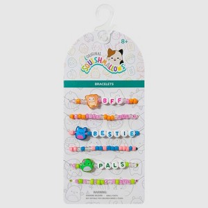 Girls' Squishmallows 6pk Elastic Band Friendship Bracelets - 1 of 3