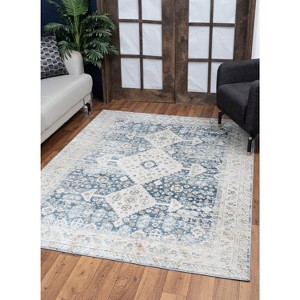 Okak Modern Elegance Noble Carpet Area Rug for Living Room,Bedroom,All Size Indoor Easy-to-maintain Carpet - 1 of 4