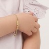 Girls' Heart Cutout Tag ID Bracelet 14k Gold - In Season Jewelry - 3 of 4