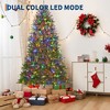 Artificial Christmas Tree, PVC Mixed Needles, 5MM Copper Wiring, Holiday Tree, Easy to Assemble Holiday Decor for Home, Office, Party, Green - 2 of 4