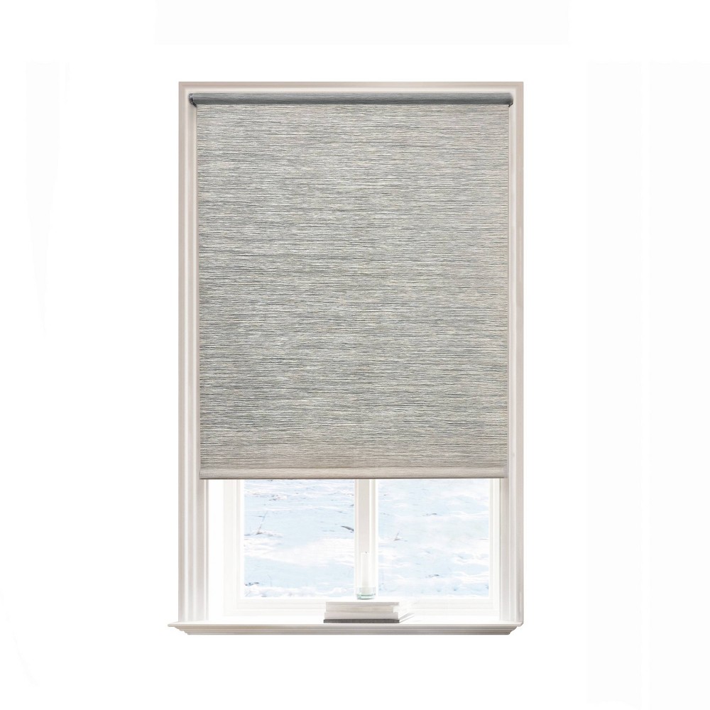 Photos - Blinds 1pc 55"x72" Light Filtering Natural Roller Window Shade Taupe - Lumi Home