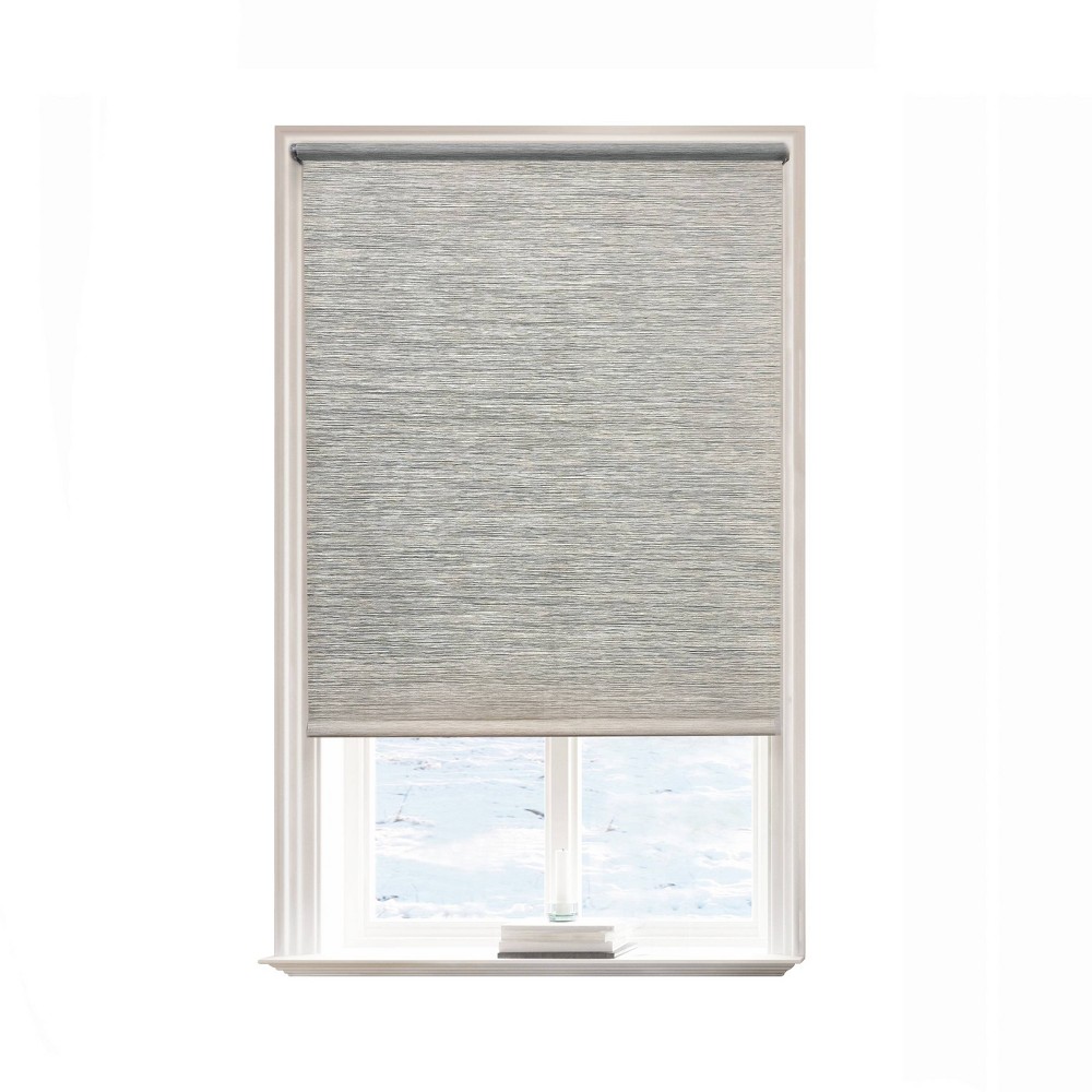 Photos - Blinds 1pc 50"x72" Light Filtering Natural Roller Window Shade Taupe - Lumi Home