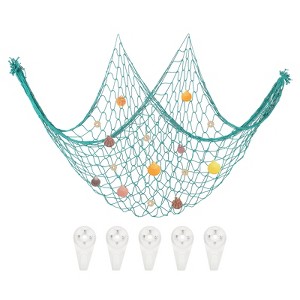 Unique Bargains Mediterranean Style Ocean Theme Wall Hanging Party Decorative Hanging Ornament - 1 of 4