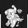 Boys' - Paw Patrol - Rubble Santa Hat Short Sleeve Graphic T-Shirt - 2 of 4