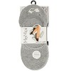 Memoi Women's 10 Pair Pack Cotton Blend Mid-Cut No-Show Liner Socks - 3 of 4