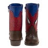Marvel Spiderman Boys' Toddler Cowboy Boots - 4 of 4