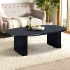 NicBex Minimalist Tapered Tabletop Coffee Table,Center Table for Living Room,Living Room Furniture - 2 of 4