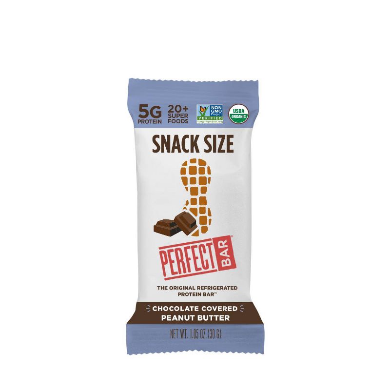 Perfect Bar Snack Size Chocolate Covered Peanut Butter Protein Bars - 6.34oz/6ct, 5 of 17