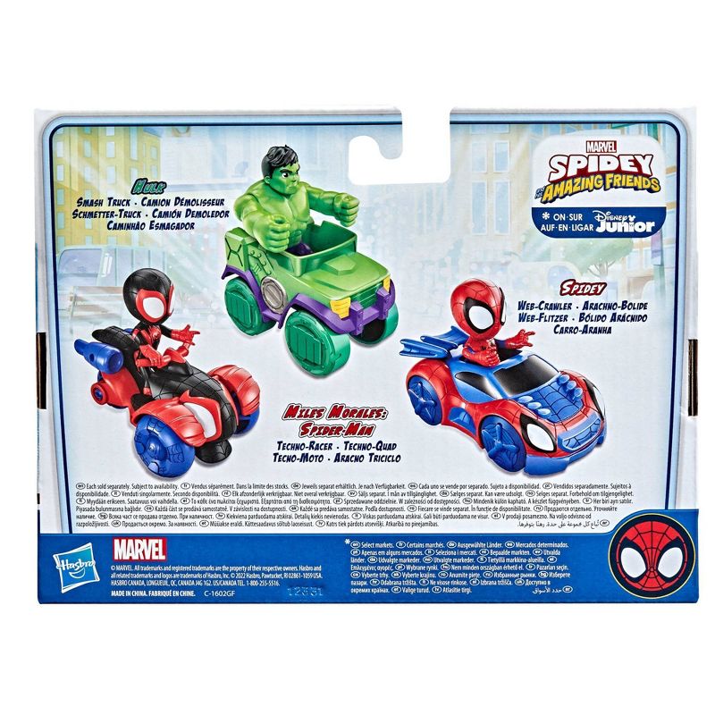 Marvel Spidey and His Amazing Friends Hulk Smash Truck, 5 of 11