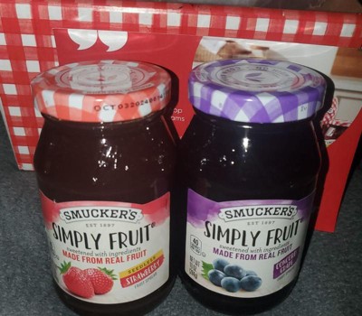 Smucker's Simply Fruit Concord Grape Spread - 10oz : Target