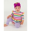 RuffleButts Baby Toddler Girls Long Sleeve Flutter Bubble Romper - 4 of 4