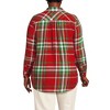 Lands' End Women's Flannel Shirt - 2 of 3