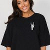 Simply Sage Market Spooky Club Front and Back Garment Dyed Tee - 3 of 4