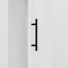 Keloyid White Wood 15.75 in. Armoire with 2 Shelves - 4 of 4
